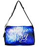 Echo Boomers Printed Waterproof Gym Bag, Fitness Duffel Bag, Travel Bag Fitness Backpack, Ideal for Swimming, Gym, Travel, Picnic, Sports, with Adjustable Shoulder Strap for Men & Women (Blue)