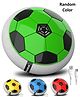 ADKD LED Hover Soccer Disc with Foam Bumper, Rechargeable Air Power Football Toy for Kids 3+ Years
