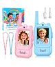 ADKD Rechargeable Kids Video Walkie Talkies with LCD Screen  2-Way Long Range Radio Toy with Camera, Voice Changer & Lanyards  Birthday Gift for Boys & Girls