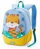 American Tourister Height 14 Inches Buzzy Tiger Print Backpack Blue