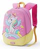 American Tourister Height 14 Inches Buzzy Unicorn Print Backpack Pink