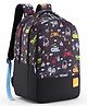 American Tourister Height 18 Inches Drip 33 Litres Gamer Print Backpack With 3 Compartments - Black