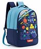 American Tourister 18 Inches Drip 33 Litres Skater Print Backpack With 3 Compartments - Navy Blue