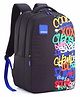 American Tourister Height 18 Inches Drip 33 Litres Graffiti Print Backpack With 3 Compartments - Black