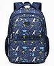 Frantic 16 inches Quality Blue Dino Jungle school bag for Kids