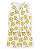 The Boo Boo Club Muslin Woven Sleeveless Ducks Printed Coordinating Tee & Shorts Set - White