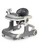 PLAYROOTS Musical Car Walker for Baby with Adjustable Height & Speed Adjustment Wheels - Grey
