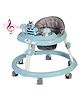 PLAYROOTS Multifunctional Butterfly Walker with Removable Musical Tray & 2 Level Height Adjustment - Blue