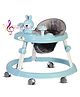 PLAYROOTS Multifunctional Rabbit Face Walker with Removable Musical Tray & 2 Level Height Adjustment - Blue