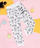 Pantaloons Junior Cotton Knit Warner Bros Featuring Tom & Jerry Printed Pant - White