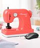 VGRASSP Pretend Play Mini Sewing Machine Toy For Kids With Mouse Button Control - Battery Operated Household Toy With Up-Down Motion - Educational And Creative Role-Play Gift - Color May Vary