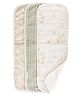Crane Baby 100% Cotton Willow Collection Burp Cloth, Set Pack of 3 - Dainty Leaf