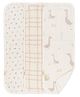 Crane Baby 100% Cotton Charlie Collection Burp Cloth, Set Pack of 3 - House Goose