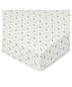 Crane Baby 100% Cotton Avery Collection Muslin Crib Fitted Sheet - Twig