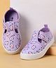 Cute Walk by Babyhug Velcro Closure Casual Shoes with Unicorn Print - Purple