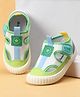 Cute Walk by Babyhug Velcro Closure Solid Casual Shoes - Green