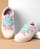 Cute Walk by Babyhug Velcro Closure Solid Casual Shoes - Pink
