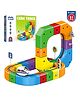 ADKD Magic Rail Cube Track DIY Train Set 51 PCS | Educational Building Track Toy for Kids | Creative STEM Learning Train Toy 3+ Years
