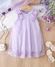 Mark & Mia Sleeveless Party Dress With Sequin Embellishment - Purple