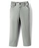 Rikidoos Cotton Woven Full Length Solid Trouser - Grey