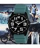 Kool kidz Colour Blocked Analogue Watch - Teal Blue