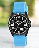 Kool kidz Colour Blocked Analogue Watch - Sky Blue