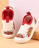 Cute Walk by Babyhug Slip On Casual Shoes with House Print - White