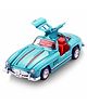 Shinsei Classics S Series Pull-Back Scale Model Car - Aqua Blue