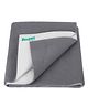 Bumpers The Baby Co. Polycotton Baby Bed Protecting Mat - Grey