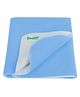 Bumpers The Baby Co. Polycotton Baby Bed Protecting Mat - Blue