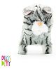 Hamleys Height 25 cm Huggable Cuddly Zoe Walking Stuffed Toy Cat - Multicolor