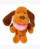 Hamleys Pugs & Play Dog Talking Hand Puppet, 3Y+, Brown | Safe & Gift-Friendly
