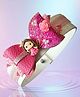 NYRA DESIGN STUDIO Girl & Glittered Bow Applique Detailed  Headband - Pink
