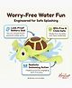 Hamleys Splash Swimming Turtle, 3Y+ | Safe & Gift-Friendly