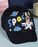 PASSION PETALS Teddy  Applique  Baseball Cap - Black - Circumference - 46cm