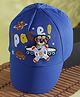 PASSION PETALS Teddy  Applique  Baseball Cap - Blue - Circumference - 46cm