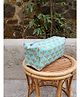 Rustic Blends India Travel Pouch Teal Bees