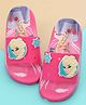 Yellow Bee Disney Frozen Featuring Elsa Applique Detailed & Designed Sliders - Pink