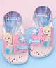 Yellow Bee Disney Frozen Featuring Elsa Applique Detailed & Designed Sliders - Pink