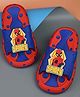 Yellow Bee Marvel Featuring Spiderman Applique Detailed Sliders - Red