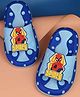 Yellow Bee Marvel Featuring Spiderman Applique Detailed Sliders - Blue