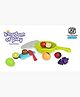 Kingdom Of Play Fruit set with Pan and 10 Pieces of different cut fruits Multicolor 3Y+ | Safe & Gift-Friendly