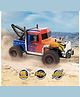 Electrobotic 1:16 RC Monster Truck | 2.4GHz High-Speed Remote Control Car for Kids | Durable Off-Road Design | Red