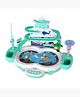 Fishing Hero 3-in-1 Multifunctional Fishing Toy | Fishing, Sliding & Water Play Set for Kids 3Y+ | Fun Interactive Toy | Green