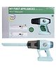 Kingdom Of Play My First Appliances 4 in 1 Vacuum Cleaner, 3Y+ | Safe & Gift-Friendly