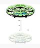 Ralleyz Remote Control UFO with Ring Key Remote and 360° Spin Mode for kids 8Y+, Green | Safe & Gift-Friendly