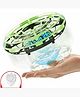 Ralleyz Remote Control UFO with Ring Key Remote and 360° Spin Mode for kids 8Y+, Yellow | Safe & Gift-Friendly