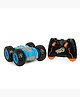 Ralleyz Flashing 2 Sided Stunt Remote Control Car, RC Cars With Double Sided 360° Flips, Kids for 6Y+, Blue | Safe & Gift-Friendly