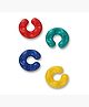 Shooting Star Rainbow Links Baby Toy, Multicolour Linking Rings for Newborns 0M+, soft, safe sensory toy that supports grasping, teething, motor skills, and early learning.