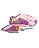 MILTON More Meal Large Steel Kids Lunch Box, Inner Stainless Steel Insulated Containers with Clip Lock Lid, 770ml & 175 ml, Airtight, Leakproof Kids Lunch Box, for School & Picnic, Pink